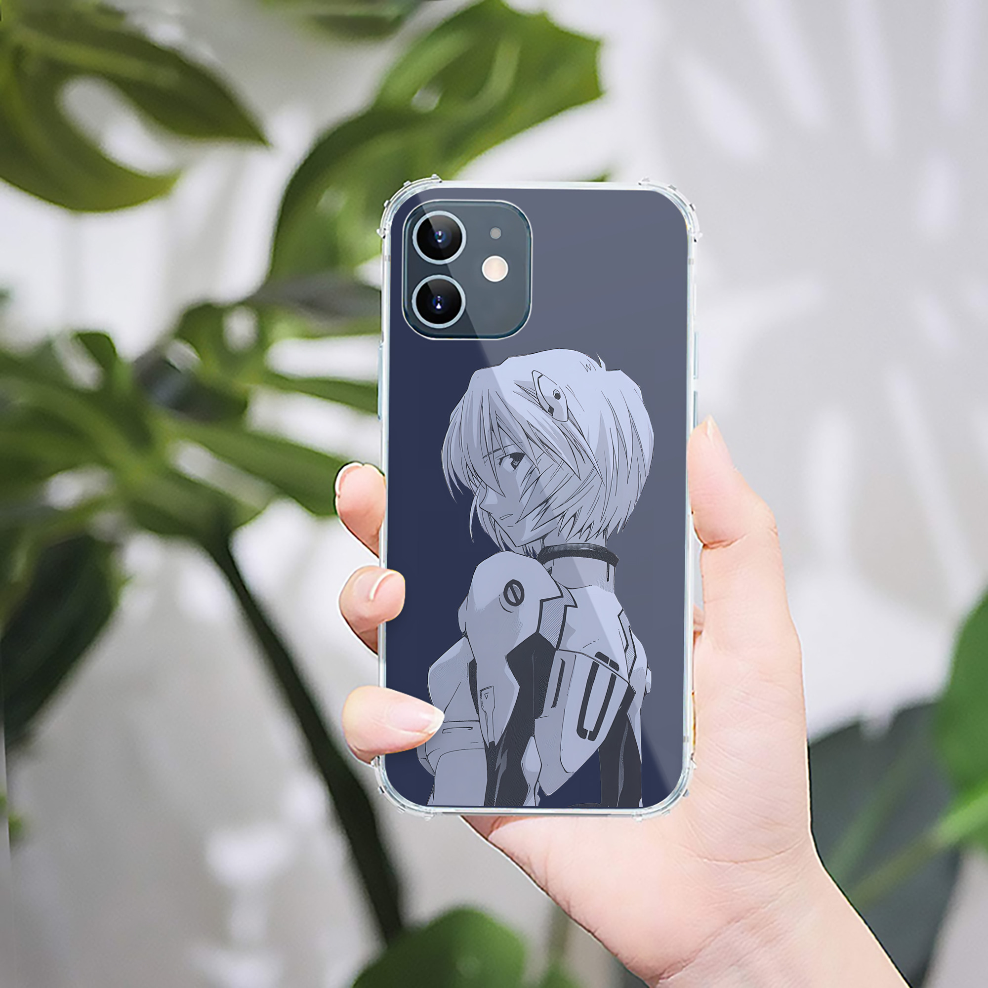 （画像用） EVA 新世紀エヴァンゲリオン 【iPhone 12シリーズ対応】透明スマホケース（クリアソフトケース）